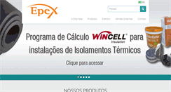Desktop Screenshot of epexind.com.br
